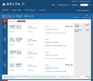 delta-com msp to dfw 1st