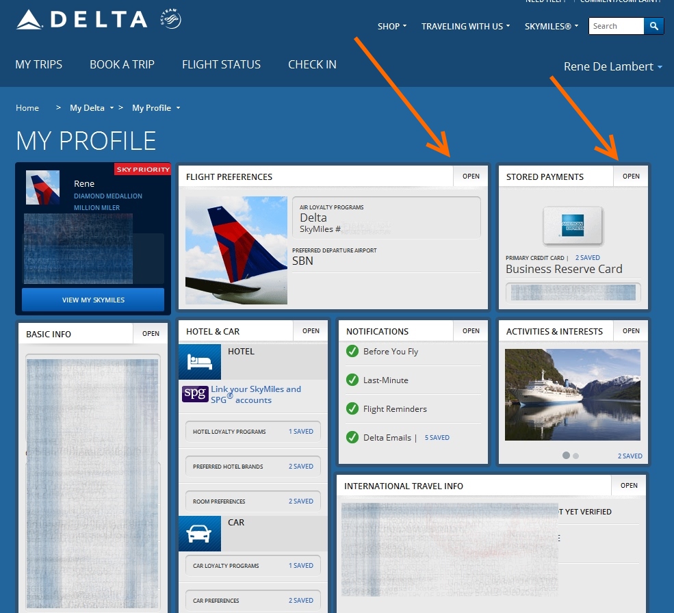 Rookie Wednesday: Bet ya did didn’t know where to find / set ALL these preferences on Delta!