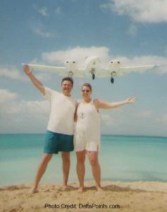 rene-lisa-st-martin-airport-beach-delta-points-blog