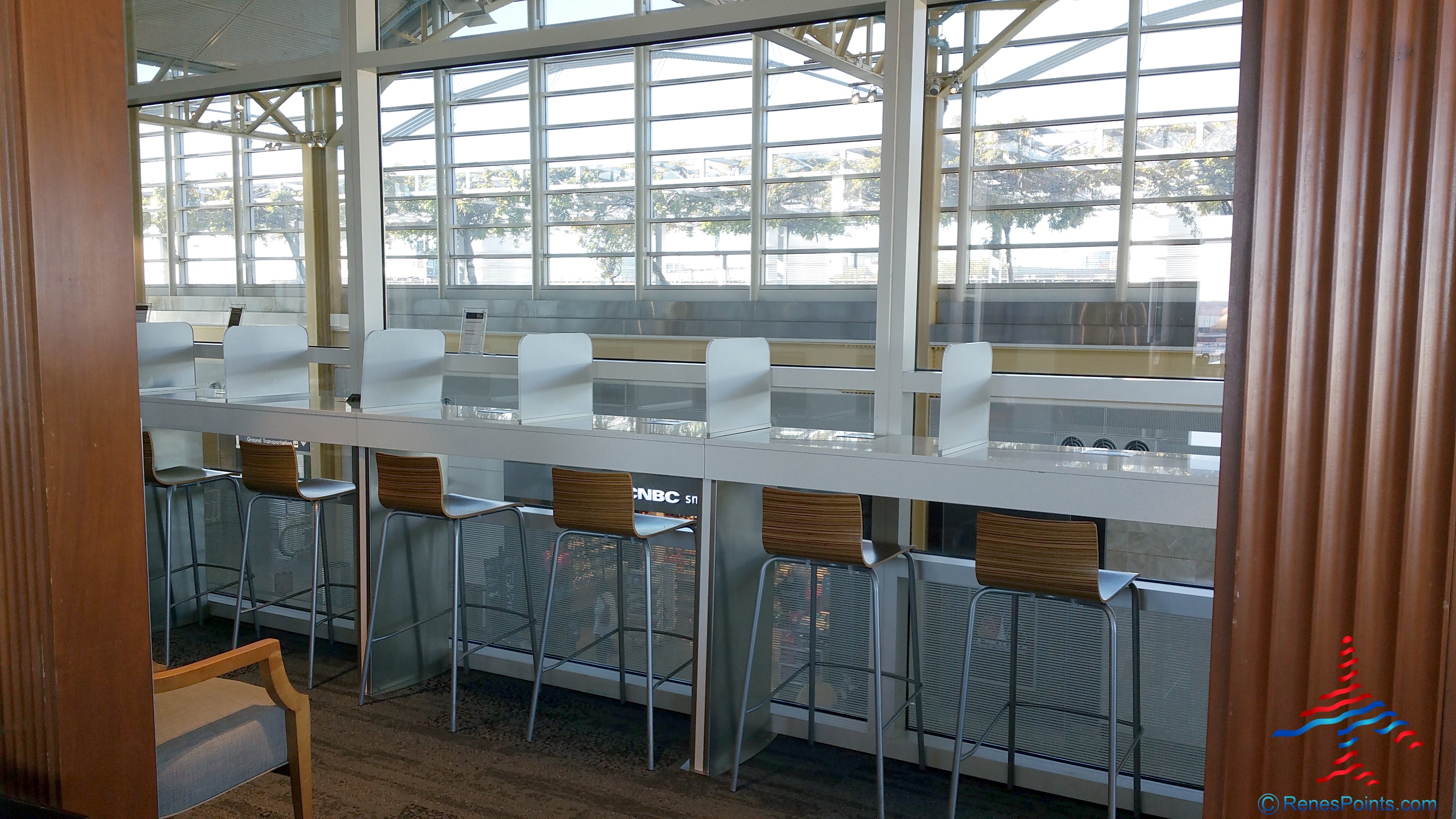 Delta Sky Club DCA Ronald Reagan Washington National Airport Review
