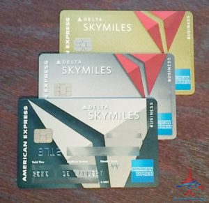 a group of credit cards