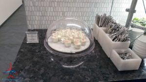 The hidden AMEX Centurion Lounge - The Centurion Lounge is located in Terminal D and is accessible via the elevator located in the Duty Free Shop near gate D6 - RenesPoints blog review (22)