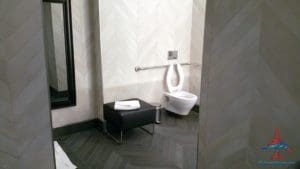 The hidden AMEX Centurion Lounge - The Centurion Lounge is located in Terminal D and is accessible via the elevator located in the Duty Free Shop near gate D6 - RenesPoints blog review (28)