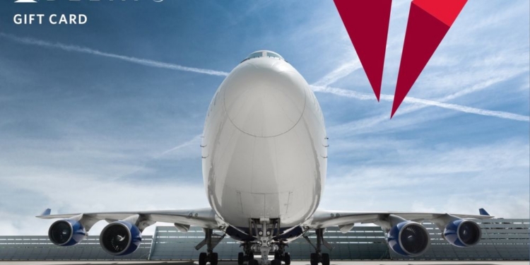 Delta Air Lines gift card