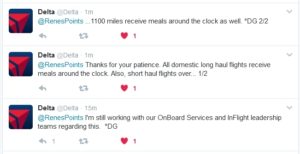 delta upgrades meals to round the clock