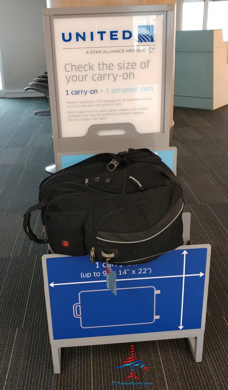 What are the United and American Airlines carry-on bag size testers ...