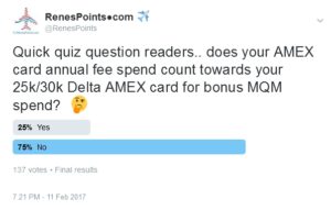 twitter 25 percent get it wrong about amex annual fee