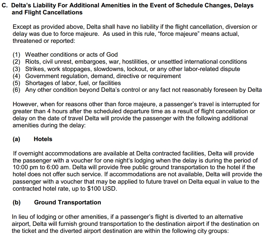 Rookie Wednesday: What does Delta owe you for a – Delayed Flight, IROP, Cancellation and more?