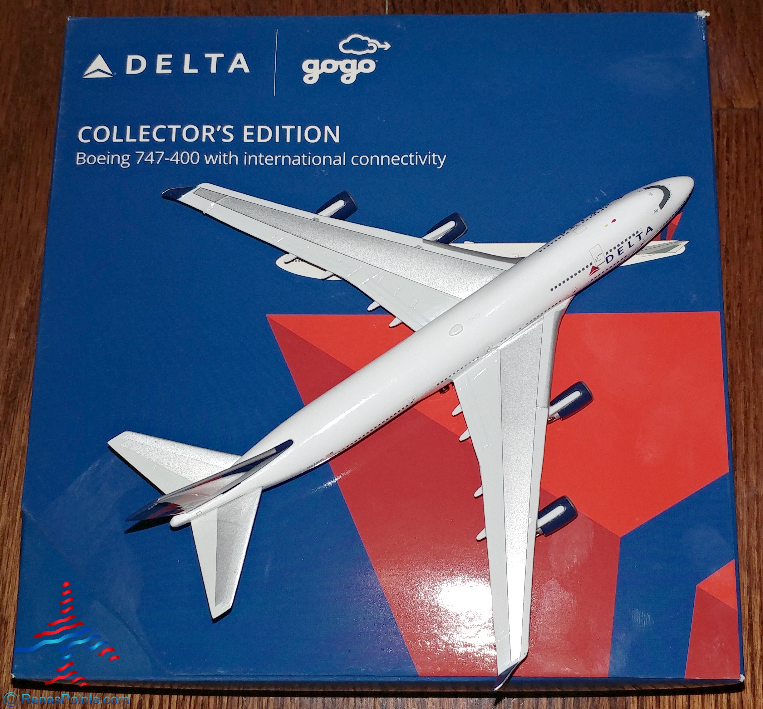 SWAG Saturday Returns: Metal Die Cast Delta 747 & Gogo pass giveaway!