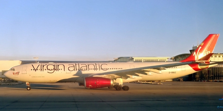 a plane on the tarmac