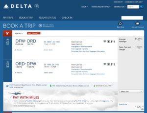 delta-com coach dfw-slc-ord rt