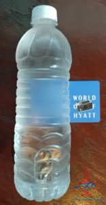 high quality H20 for being a HYATT elite WaterBoardist