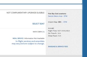 you may not see the aircraft type if they are changing it delta scheule change saturday