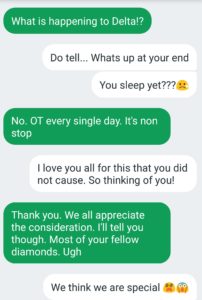 chat with a delta rep