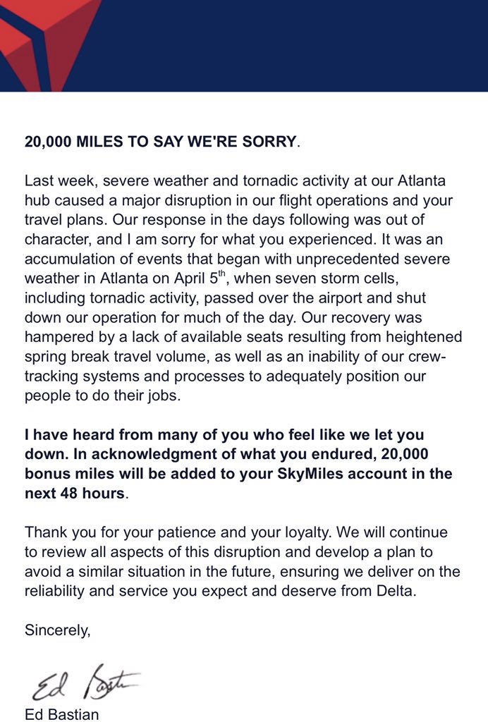 NOT happy with Delta compensation or CEO apology from April meltdown? Here is how to get more for all you had to endure.