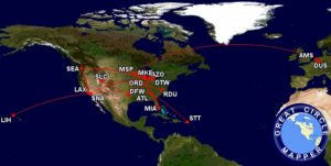 my 2018 booked flights on Delta