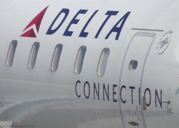 the side of a plane with windows