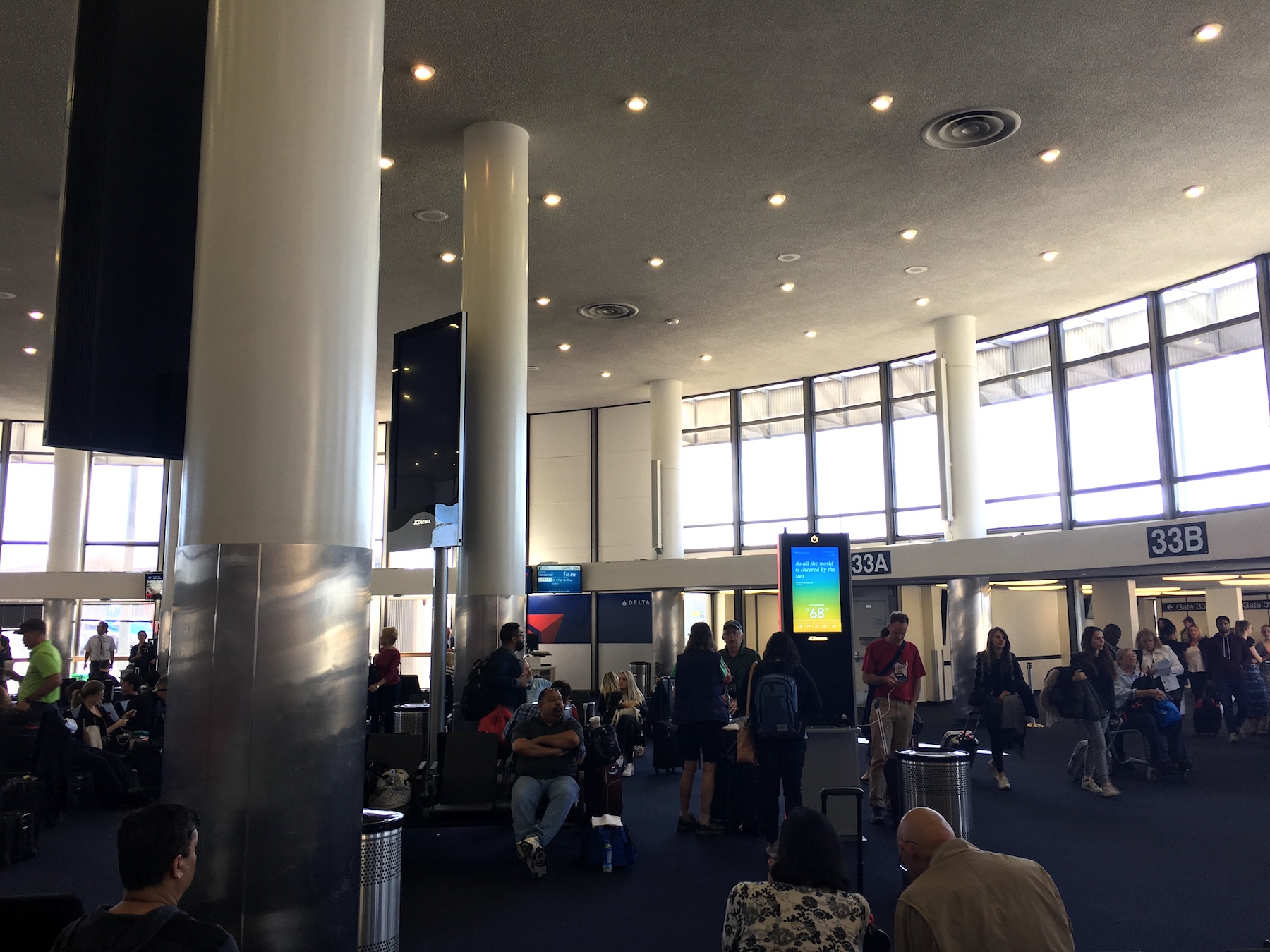 What is it like in LAX this week? Reader Chris tell us the “real” skinny on the Delta terminal move!