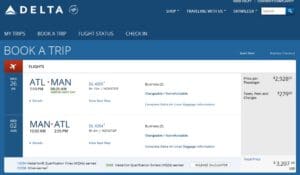 a screenshot of a flight status