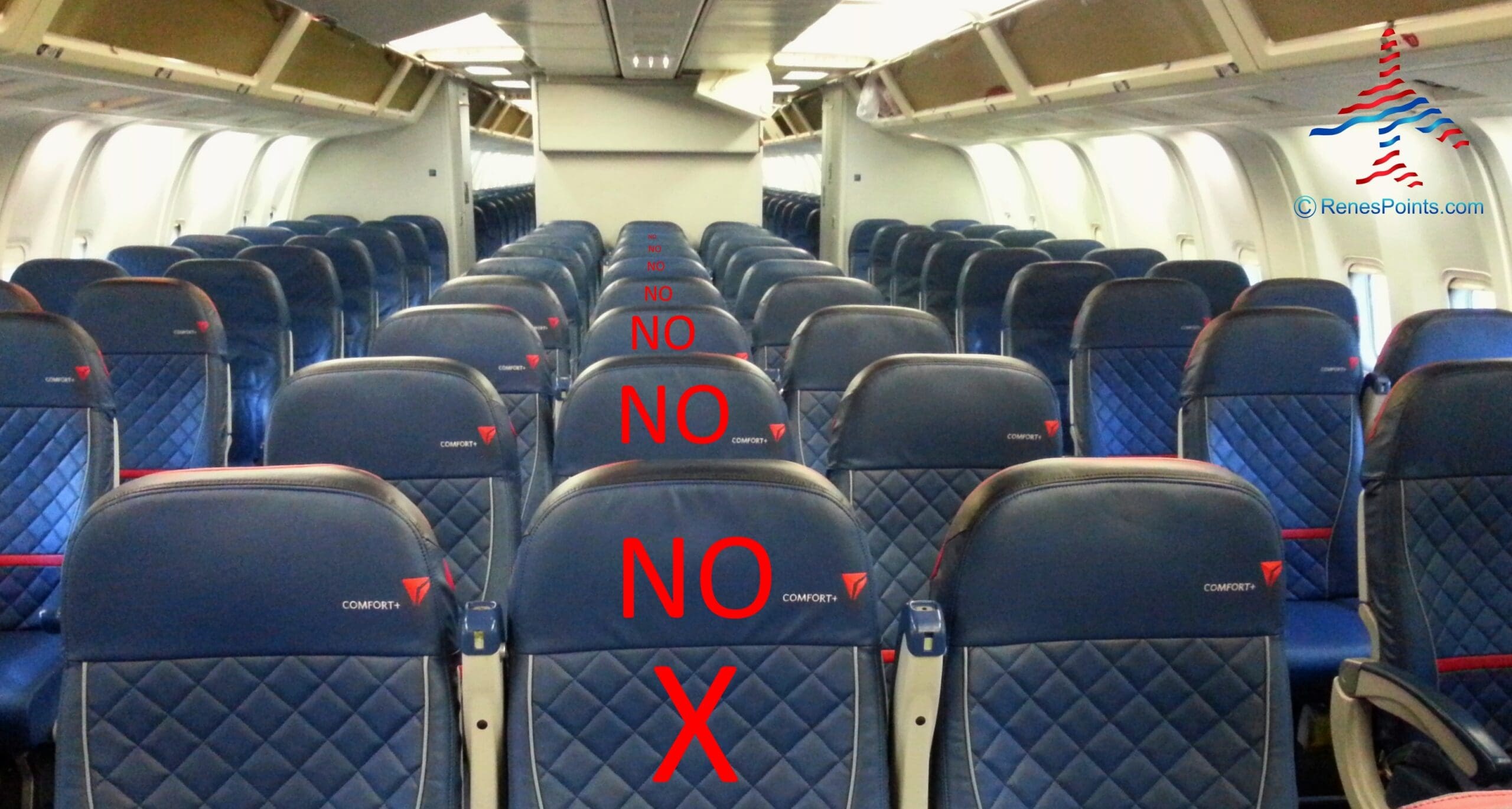 Delta half fixes C+ Middle seat “upgrade” issue & more thoughts on leg by leg FCM changes.
