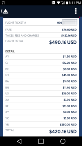 a screenshot of a receipt