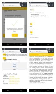 screens screenshot of a cell phone