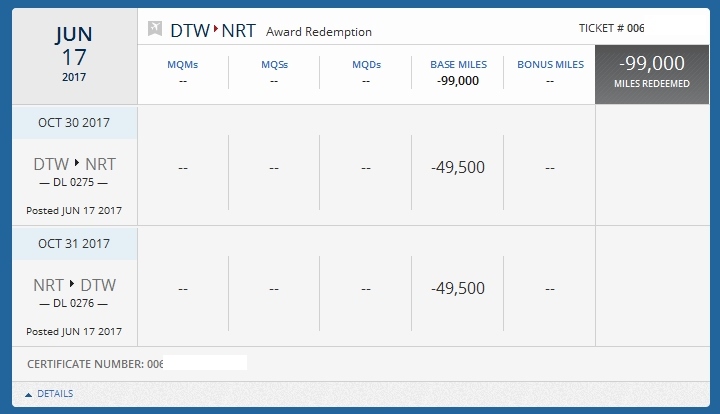 I’m booked on the inaugural Delta A350 flight in Premium Select – I can’t wait to review the service! Just how many SkyMiles did it cost me?