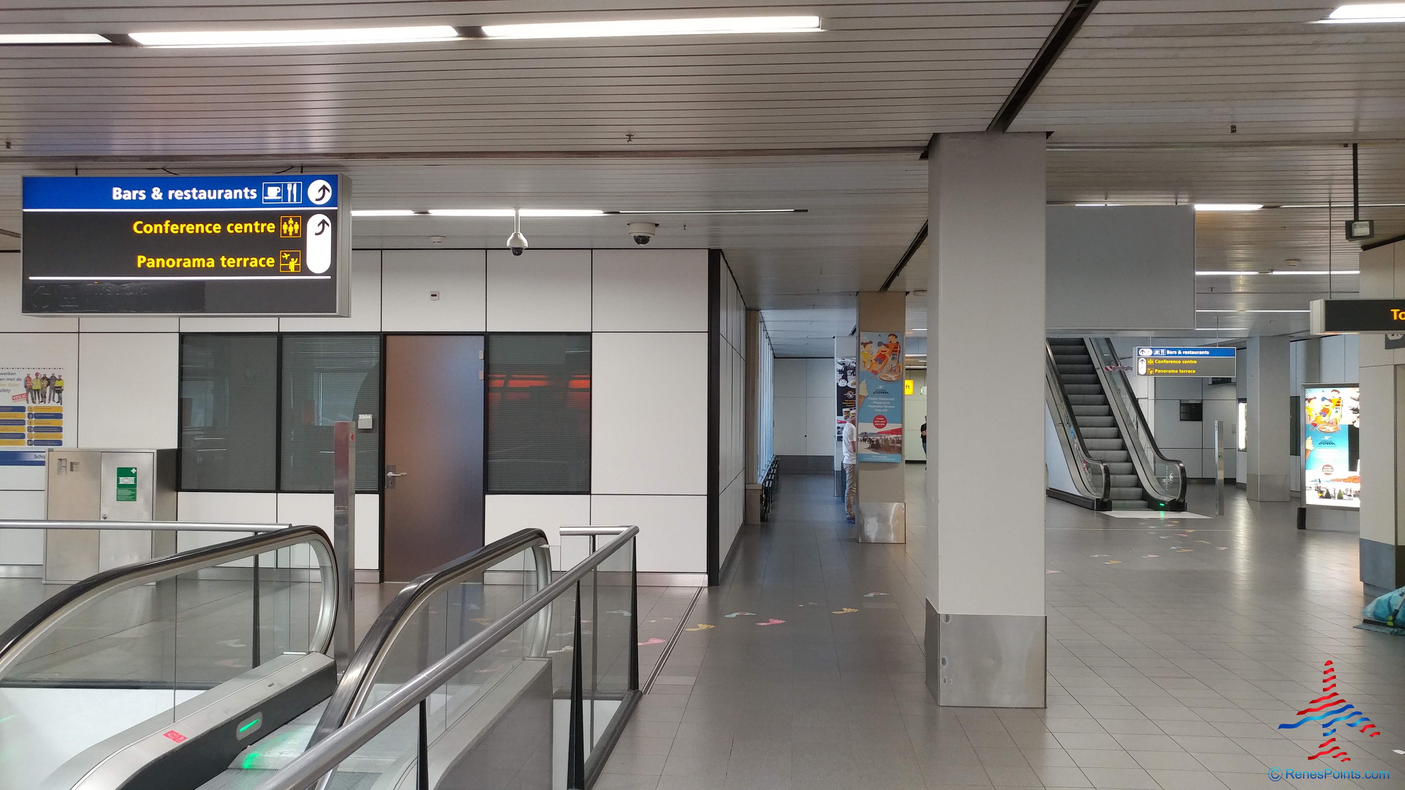 How to get to the Amsterdam Schiphol AMS Airport Panorama Terrace Observation Deck & Review