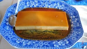 a piece of food on a plate