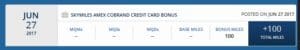 a screenshot of a credit card