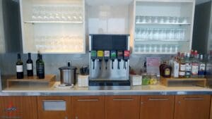 a coffee machine on a counter