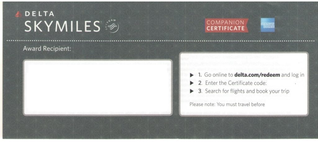 a certificate with a white rectangle