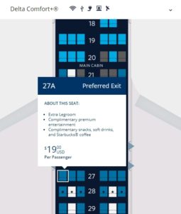 a screenshot of a flight ticket