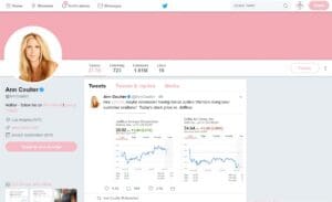 a screenshot of a social media account