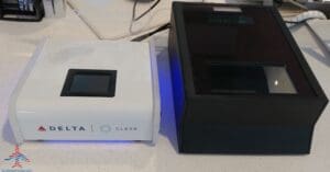 a white and black electronic devices