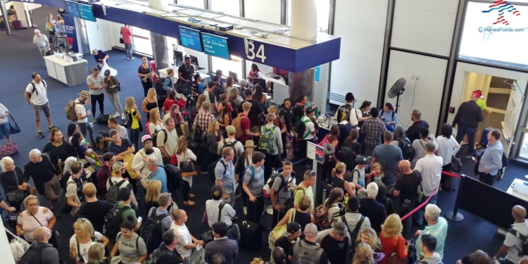 a group of people in a room