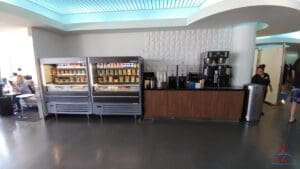 a large refrigerators in a room