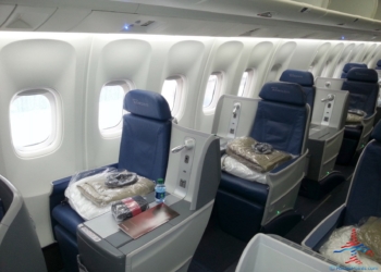 Delta One 767 window seats