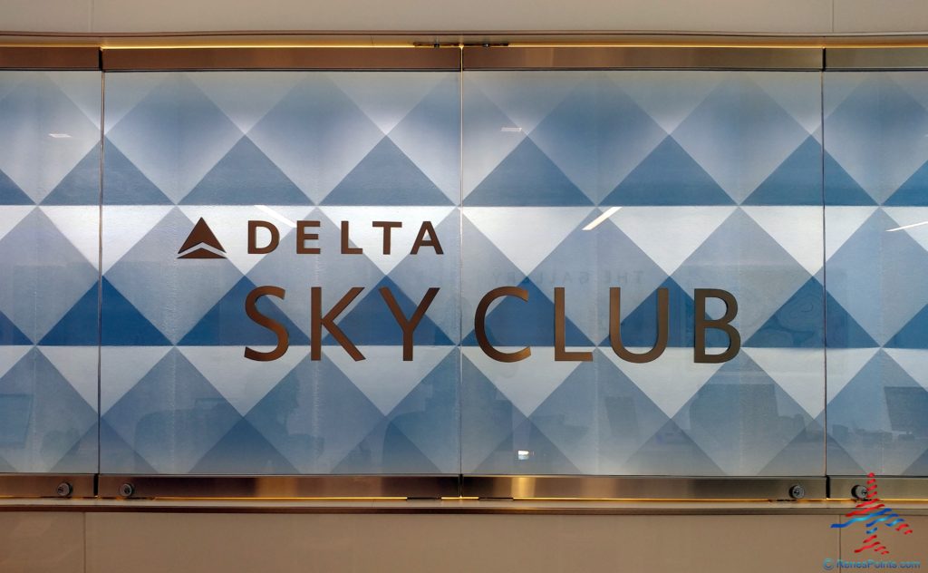 Delta Sky Club at the B concourse in Atlanta