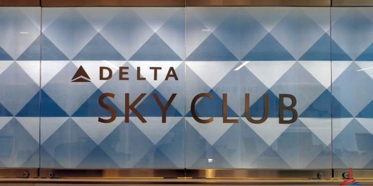 Delta Sky Club at the B concourse in Atlanta