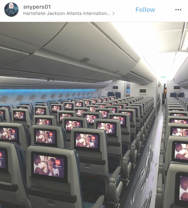 First shots of the Delta Air Lines A350 arriving at Atlanta (plus inside seat photos as well)!