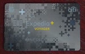 a credit card on a table