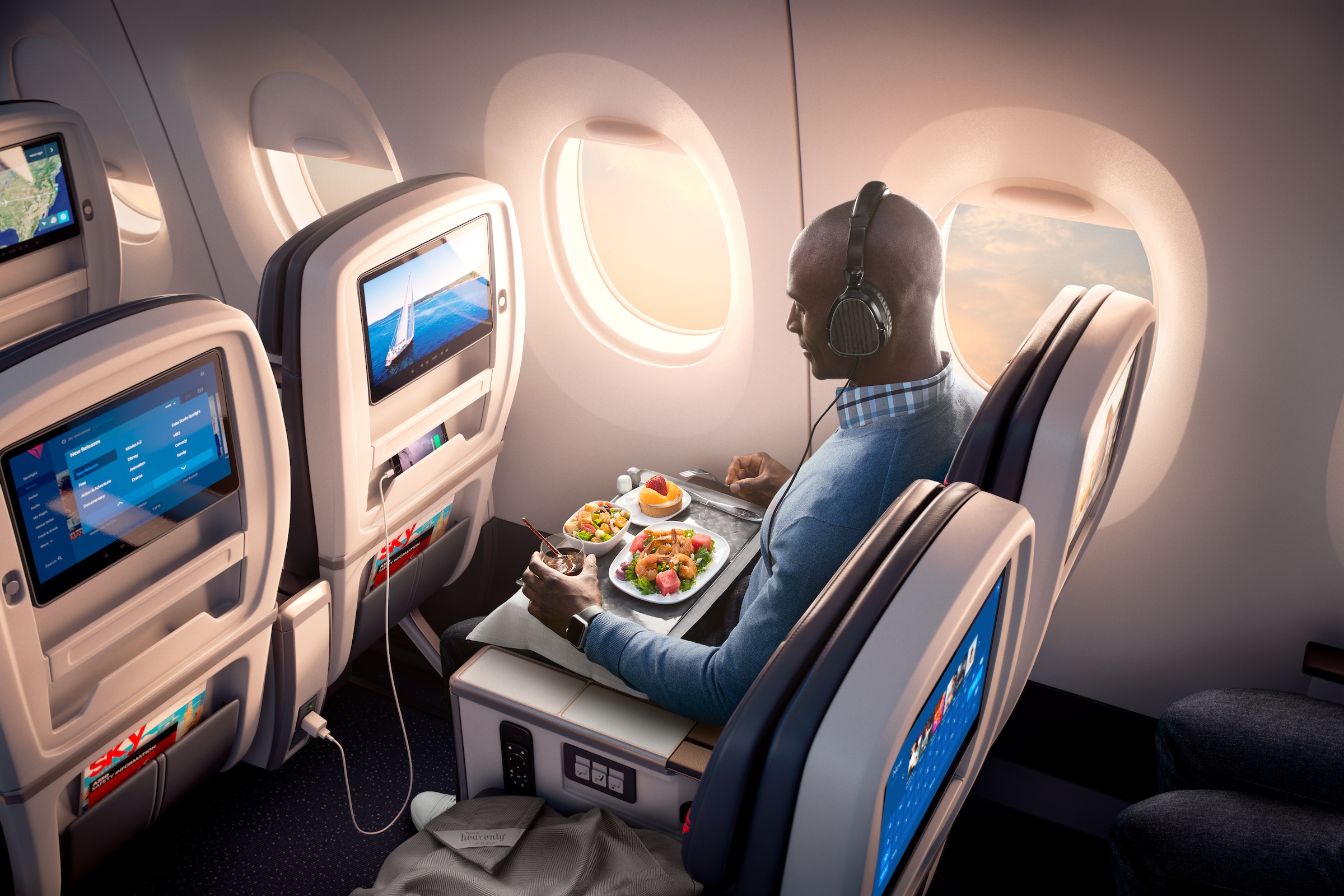 What is the best Delta Premium Select seat on the new A350? New PR photos are out!