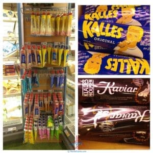 a collage of different packages of food