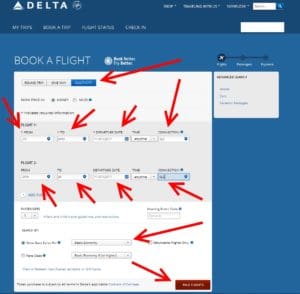 a screenshot of a flight