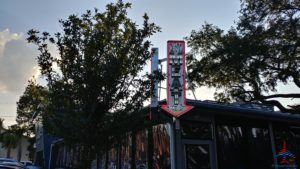 a sign on a building