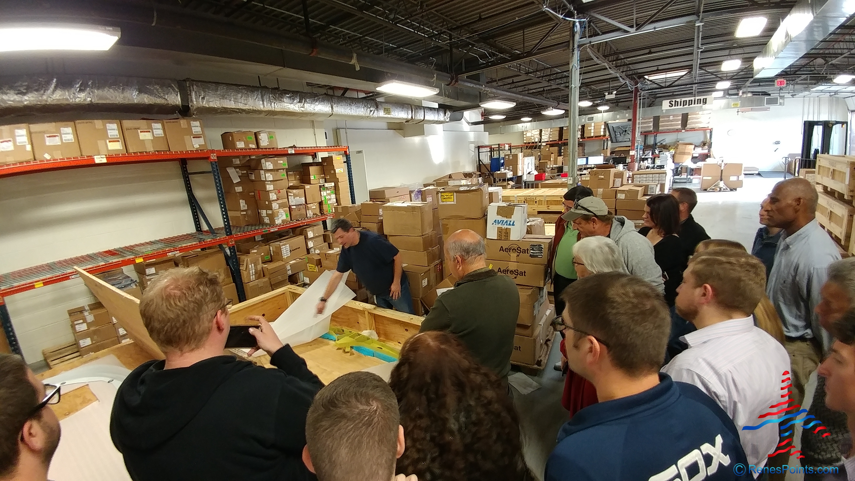A look inside the Chicago Gogo 2Ku Assembly and Shipping Facility – the Tech Behind Delta FAST Wifi speed!