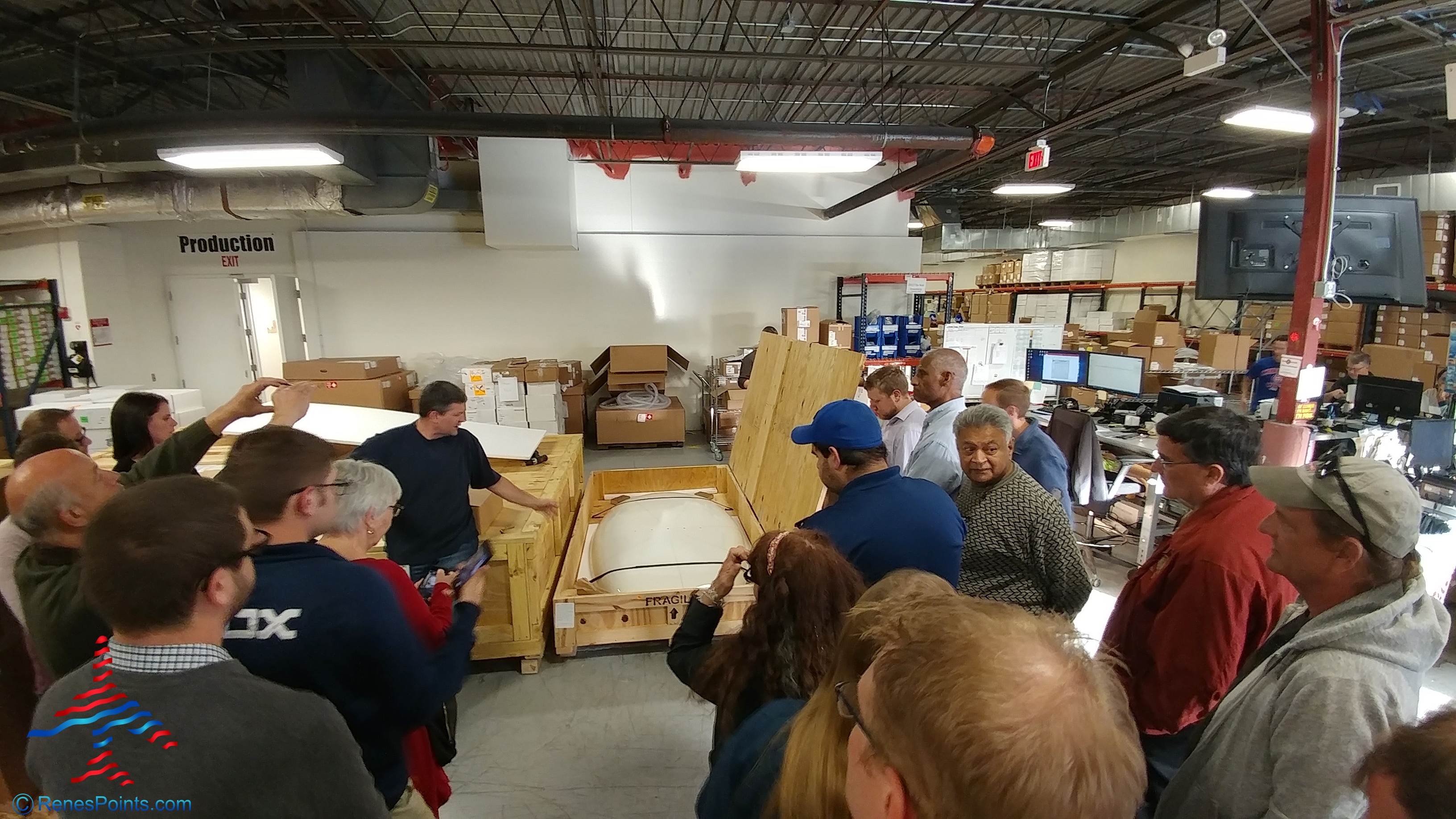 A look inside the Chicago Gogo 2Ku Assembly and Shipping Facility – the Tech Behind Delta FAST Wifi speed!