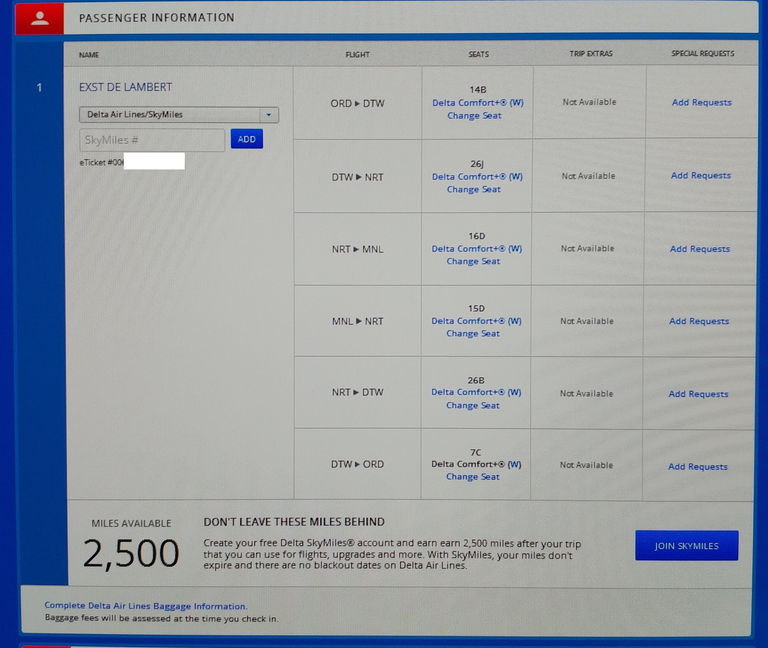 The Joys and the Pitfalls of Booking an EXTRA Seat (for Yourself) with Delta Air Lines!