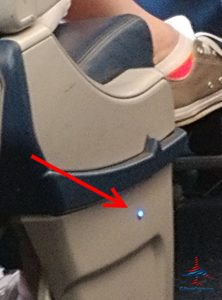 a person's leg in a chair